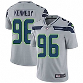 Nike Seattle Seahawks #96 Cortez Kennedy Grey Alternate NFL Vapor Untouchable Limited Jersey,baseball caps,new era cap wholesale,wholesale hats